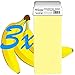 Roll on, roller wax cartridge 100ml BANANA with Titanium Dioxide (3 x 100ml roll-on wax)