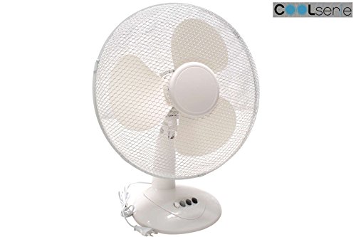 Tischventilator COOL SERIE 40 cm 3 Stufen weiss - 5