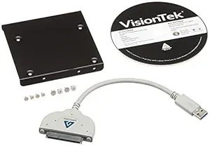 VisionTek Products LLC Universal SSD Installation and File Transfer Kit with Apricorn EZ GigIV Cloning Software Sata 6.0GB (900537)