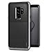 Price comparison product image VRS DESIGN Samsung Galaxy S9 Plus Case, Dual Layer Protective Phone Case [Black + Steel Silver] Premium Shockproof TPU Silicon | Heavy Duty PC Bumper Cover [High Pro Shield] for Samsung S9 Plus
