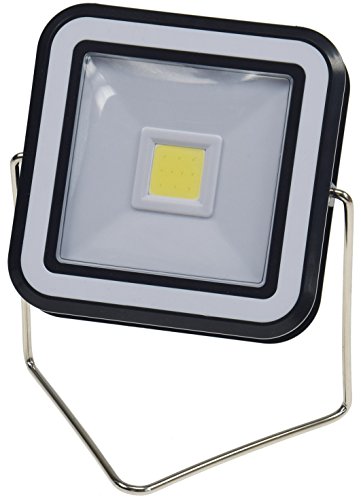 Preisvergleich Produktbild ChiliTec Unisex – Erwachsene LED Solar Arbeitsleuchte Tischleuchte max. 200 Lumen inkl. Akku, Ständer schwenkbar, Silber / Rot / Gelb 22338