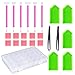 Produktbild Fanxing 24 Stücke 5D Diamant Malerei Werkzeuge DIY Rhinestone Klebte Gemälde Kreuzstich Zubehör Wohnkultur (24Pcs)