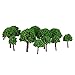 Price comparison product image 50Pcs Artificial Tree Model Mini Simulation Tree Miniature Diorama Models Architecture Landscape Scenery Decor Table Decoration Ornament DIY Craft 1:500