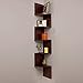 DecorNation Corner Wall Mount Shelf Zigzag Shape (Rich Walnut) RS.1399.00