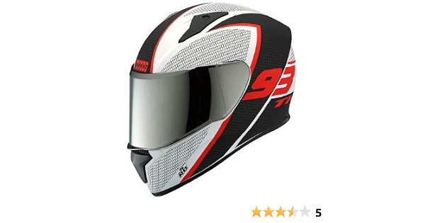 Studds Thunder D3 Medium 580 mm with 