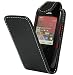 Produktbild NWNK13® Nokia C2-01 Premium PU Leder Vertikaltasche Handytasche Flip style