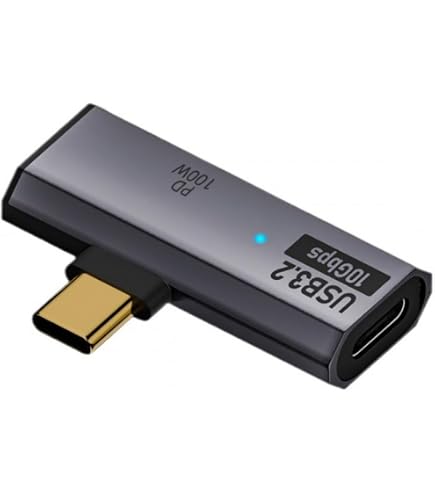 Adattatore Usb C Usb 32 Gen 1 Usb C Maschio Usb A Femmina 5 Gbps Rotondo Nichelato Nero Scatola 38749558