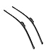 Produktbild Viviance 2Pcs Universal Car 20 Inch Wind Shield Wiper Blades Black with J-Hook