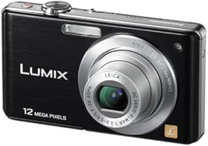 Panasonic Lumix FS15 Digital Camera - Black (12.1MP, 5x Optical Zoom) 2.7 inch LCD
