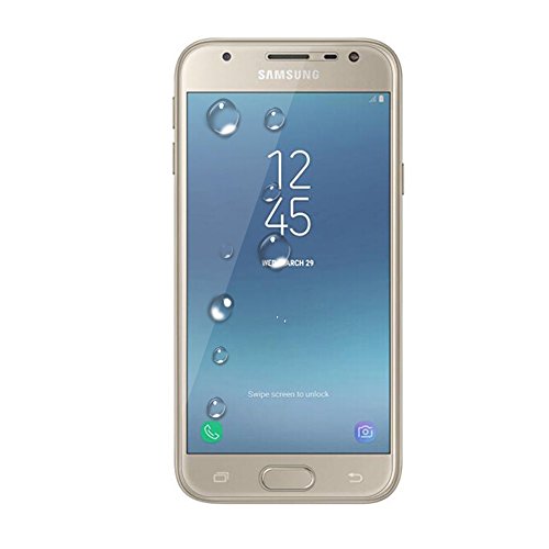 Vetro Temperato J3 2017 Versione Europea, Vispow Pellicole Protettive Alta Trasparenza per Samsung Galaxy J3 (J330) 2017 Pellicola in Vetro Solido Protezione Dello Schermo - Trasparente