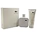 Lacoste Eau de Lacoste L.12.12 Blanc Gift Set 100ml EDT + 100ml Shower Gel