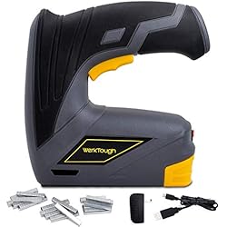 Powerland CSG01 Agrafeuse sans fil 3.6/4v agrafeuse électrique cloueur USB Chargeur avec avec 1000 agrafes (type 53, longueur 8 mm)