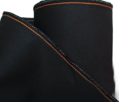 11CT Aida Cloth Black Fabric - 59.0inch By 39.3inch