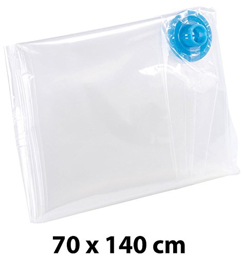 PEARL 3er-Set Vakuum-Beutel zur Saugkompression, mit Bügelhaken, 70 x 140 cm - 2