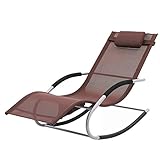 sillon mecedora lactancia lima COMODIDAD DE CALIDAD: Nuestra tumbona está confeccionada con el cómodo tejido de fibra sintética apto para uso en exterior, ya que es resistente a los rayos UV y la humedad, además, es duradero y transpirable para no sudar el cuerpo.