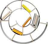wandregal barock silber Schneckenregal - Inspiriert durch die Natur ist das dekorative CD-Regal mit seinem originellen Design ein wahrer Eyecatcher an der Wand.