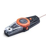 Niveau laser, Tacklife Ligne Laser MI01 9m, Deux Niveau à Bulle, Adsorption Sous Vide, Précision 2mm / m, Fonction de Positionnement avec Boîte à Poussière