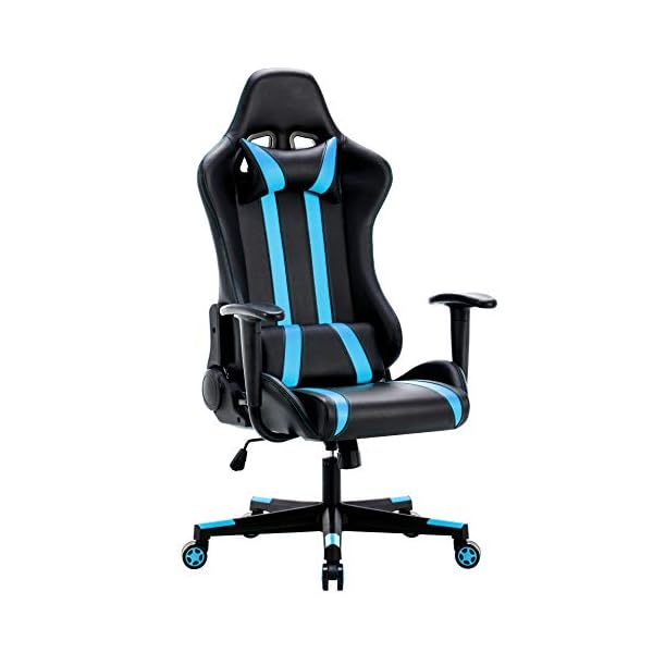 IntimaTe WM Heart Silla Gamer, Silla Gaming Silla Escritorio Giratoria, Altura Ajustable Respaldo Inclinable hasta 135…