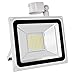 Produktbild Himanjie® LED Projektor Außen mit Bewegungsmelder verstellbar Licht Kaltweiß (6000 K-6500 K), wasserdicht IP65 Für Garten, Hof, Terrasse, Square, 100W 100.00 watts