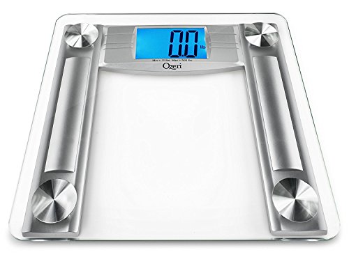 Digitale Badezimmerwaage ProMax von Ozeri (230 kg) mit Körpermaßband und Körperfett-Messzange - 5
