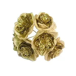 GadinFashion? Artificial Flower Hair Pin/Juda Pin For Wedding Women/Girls Pack-06,Color-Multi