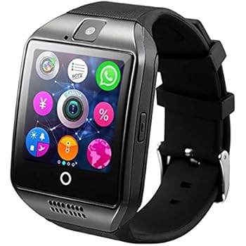 Smart Watch Men Q18 con Pantalla táctil Cámara Grande con Soporte ...