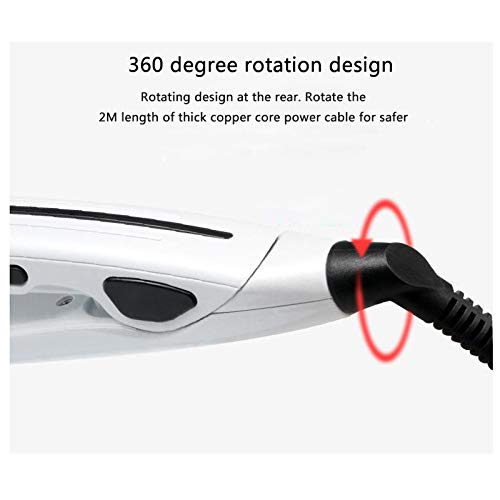LiKin Hair Straightener Electric Splint Short Hair Inside Buckle Straight Hair Straight Volume Dual-use Straight Plate Clip Curly Hair Artifact Hair Curler Does Not Hurt Hair Mini  Color   White 