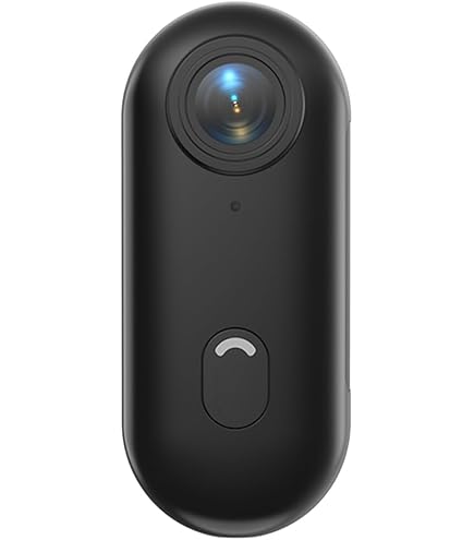 Andoer Mini Actiecamera 1080P, Kleine Actiecamera WiFi Sportcamera 120° Groothoeklens Ingebouwde Batterij met Magnetische Lanyard Achterclip Waterdichte Behuizing 32GB TF-kaart Montageaccessoires