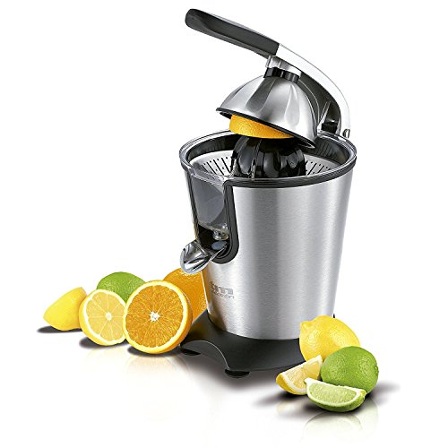 TM Electron Tmpex010 - Spremiagrumi elettrico con corpo in acciaio inox, 160 W, colore: grigio