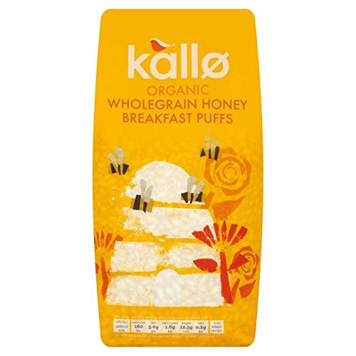Preisvergleich Produktbild Kallo Organic Rice with Honey Puffs 275g