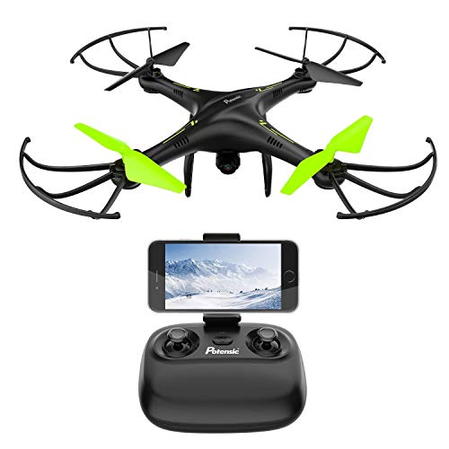 Potensic® Drone avec caméra, 2.4Ghz RC U42W Drone RTF Hauteur-fixe pour Photographie aérienne UFO Potensic® Drone avec caméra, 2.4Ghz RC U42W Drone RTF Hauteur-fixe pour Photographie aérienne UFO