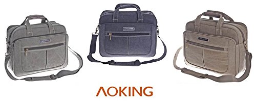 Aoking xxl bag tasche flugbegleiter messenger umhängetasche arbeitstasche Herren Umhängetasche Schultertasche Reise-Tasche Männer Flugumhänger City Messenger Bag Uni Schule Arbeit & Freizeit Bag Schultasche Sporttasche Backpack Laptoptasche Laptopfach - 7