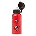 Bugzz Alluminium Drinks Ladybug Bottle - Red