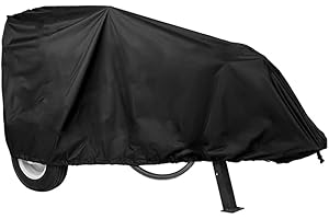 ZONADAH Outdoor Log Splitter Cover 83x45x39 Inch Waterproof Log Splitter Cover Weather-Resistant Storage Cover Adjustable Strap for 15-40 tons Log Splitters