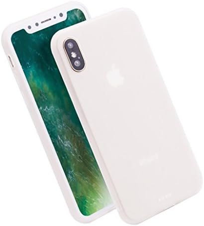 iPhone X Case, Marktol Ultra Slim Soft TPU Silicone Back Flexible Rubber Bumper Protector Cover Case for iPhone X - All 6 Colors (Translucent)