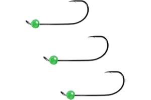 ‎TROUT MASTER Trout Master Tungsten Micro Jigs – Fertige Jighaken zum Trout Area Forellenangeln am Forellensee mit Gummiködern aus Wolfram und Gamakatsu Haken