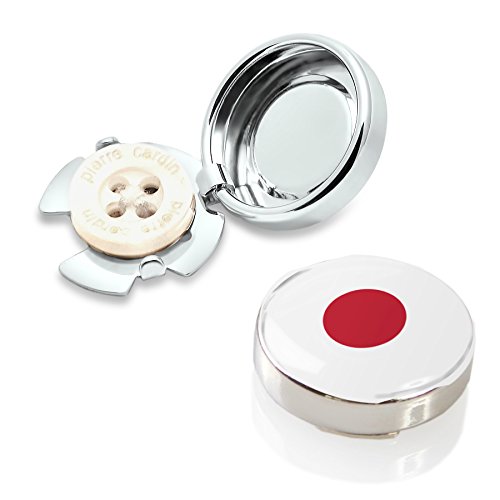 Button Cuff Cubiertas del Botón de la Bandera de Japón (un par)