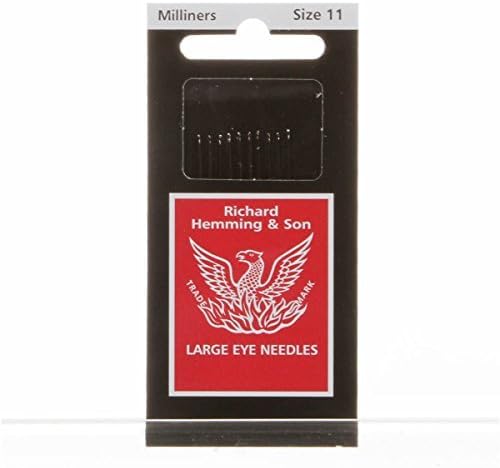 Richard Hemming Milliners Straw Needles Size 11 by Richard Hemming