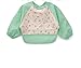 Produktbild Fattonny Mode Exquiste Schürzen Baby Cute Sleeved Lätzchen Cartoon wasserdichte Art Kittel Schürze (hellgrün)