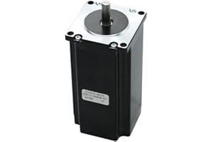 LCRHLCNC Nema 23 Silnik krokowy CNC, 3 A, 3 Nm, 112 mm, silnik krokowy CNC, do samodzielnego wykonania, frezarka CNC, grawerowanie (3 Nm)