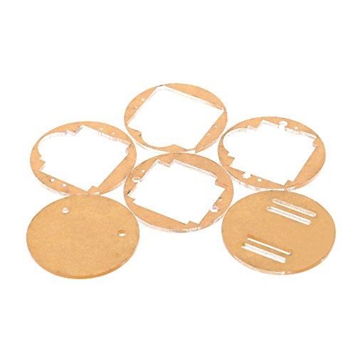 KKmoon SCM wunderbar transparenten LED-Uhr DIY LED-Digital-Rohr zu beobachten elektronische Uhr DIY-Kit [Parallelimportware] - 5