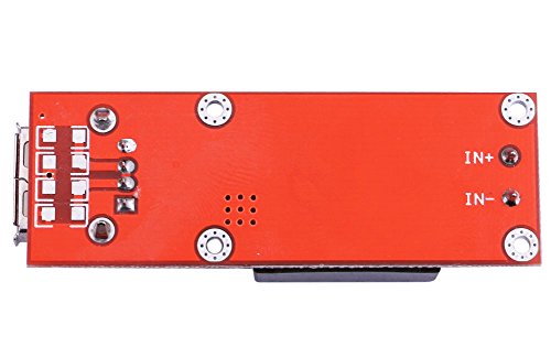 Yeeco DC-DC Abwärtswandler Schritt Nach Unten Modul Energieversorgung 7V-24V zu 5V 3A Ausgang Gleichrichter - 4