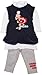 Paul Frank Small Paul Baby Girl'sPF8215W2 Dress Cardigan and Leggings Set Blue Melange 9 Months