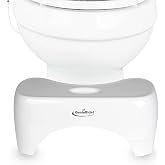 GenieBidet Banyo i&ccedil;in 17,78 cm Tuvalet Yardımcı Taburesi. 158,8 kg Kapasite.
