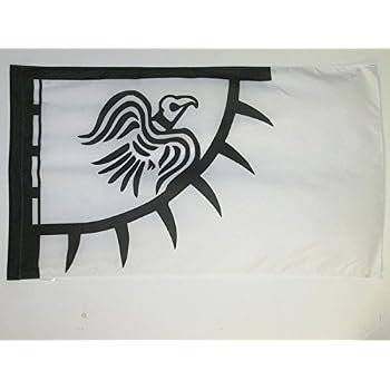 Wikinger-Fahnenkette Mit Odin-Rabe – 5,9 M, 15 Flaggen Aus Reißfestem Polyester, Wetterfest
