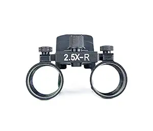 2.5X Binocular Loupes DY-109 Clip-on Type Magnifier Optical Glass