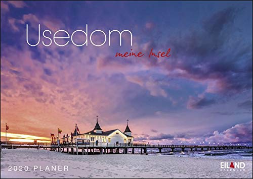 Usedom ...meine Insel. Wandkalender 2020. Monatskalendarium. geheftet. Format 31 x 22 cm