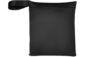 KMKANPO 1 Pcs 30 * 22.5cm Bolsa Impermeable Piscina,Bolsa de Piscina con Cremallera,Bolsa Ropa Mojada Piscina,Bolsa de Ropa Sucia Reutilizable,para Hogar, Piscina, Playa, Natación, Viaje