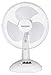 Produktbild TISCH - VENTILATOR !!! Whirlbreeze 30 - Standventilator 30cm / 12 Zoll, Tischventilator, 3 verschiedene Geschwindigkeitsstufen, Oszillationsfunktion ca. 75° in weiß, 40Watt, für Zuhause, Büro, Hotel, Lobby, Restaurant, Schlafzimmer, Wohnzimmer, Kinderzimmer - für alle Zimmer geeignet