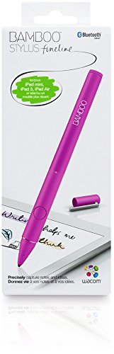 Wacom CS-600CP Bamboo Stylus Fineline Präzisions-Eingabestift mit 1,9mm dünner Spitze für iPad mini, iPad 3, iPad Air und neuere Geräte, pink - 5